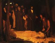 Henry Ossawa Tanner The Raising of Lazarus painting